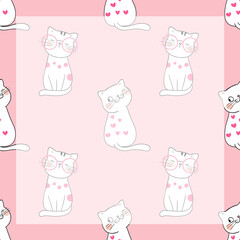 Printable notepad or sticky note for digital papers, planners, journal and printable planners - Merry Cat Note Collection