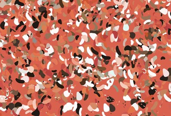 Light Red vector texture with random forms.
