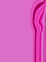 SUGAR PINK COLOUR FIELD OP ART STRIPES 