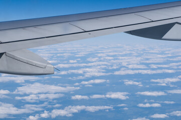 view from airplane window