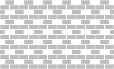 Seamless pattern. Grey brick background. Vector stock illustration for poster