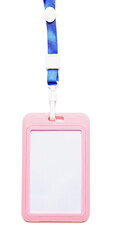 Blank badge on white background