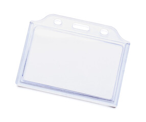 Blank badge on white background