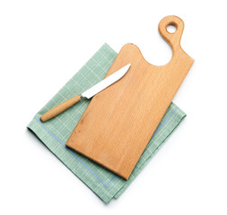 Kitchen utensils on white background