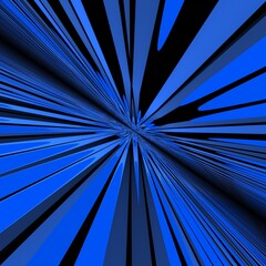 shads of blue linear stripes as abstract patterns and designs with vanishing point