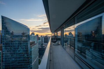 View from Penthouse Balcony Vancouver