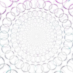 An abstract concentric circle shape pattern background image.