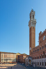 Obraz premium Piazza del Campo in Siena