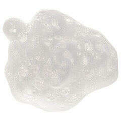 White foam bubbles texture