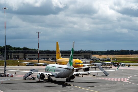 Tarmac de l'a&eacute;roport de Nantes Atlantique