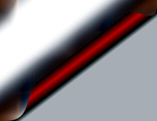 Red silver blurred geometries abstract background with red lines