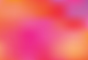 Light Pink, Yellow vector blurred pattern.