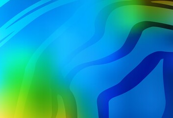 Light Blue, Green vector colorful abstract background.