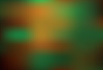 Dark Green vector blurred background.