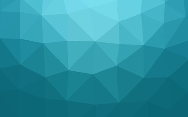 Light BLUE vector polygon abstract background.