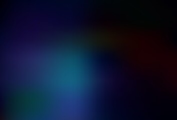 Dark BLUE vector colorful blur background.