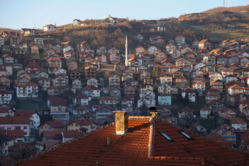 poor part of the city houses