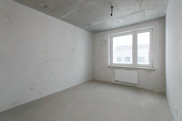 new apartment without finishing