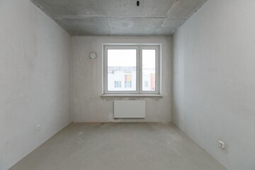 new apartment without finishing