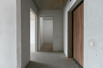 new apartment without finishing