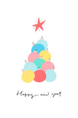 Christmas tree balls