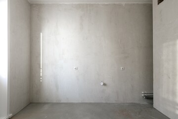 new apartment without finishing