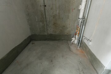 new apartment without finishing