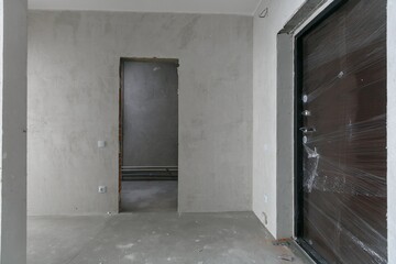 new apartment without finishing