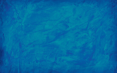 Beautiful Abstract Grunge Decorative Navy Blue Dark Stucco Wall Background. Art Rough Stylized...