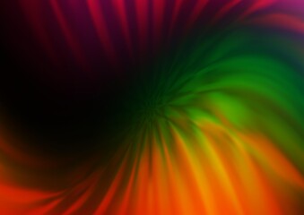 Obraz premium Dark Multicolor, Rainbow vector blur pattern.