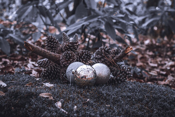 esferas con tonos frios