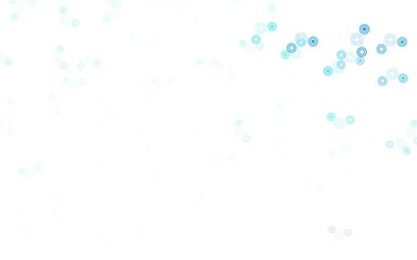 Light BLUE vector backdrop with dots.