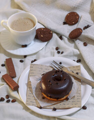 Doughnut and Coffee 