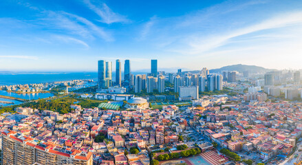 Urban village environment of Xiamen City, Fujian Province, China