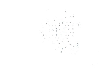Light black vector background with gender symbols.