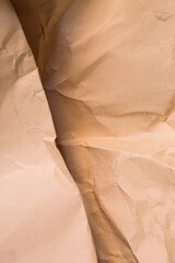 orange creased crumpled paper background grunge texture backdrop