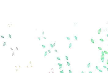 Light Multicolor, Rainbow vector hand painted template.