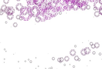 Light Purple vector layout with circle shapes.