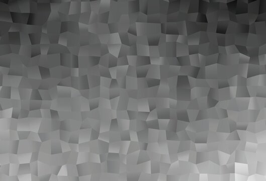 Light Silver, Gray vector abstract mosaic pattern. © Dmitry