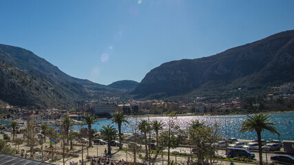 Fototapeta na wymiar Hafen von Kotor Montenegro