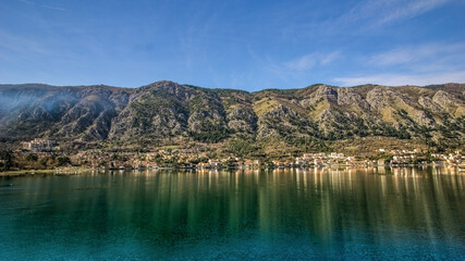 Fototapeta premium Bucht von Kotor, Montenegro
