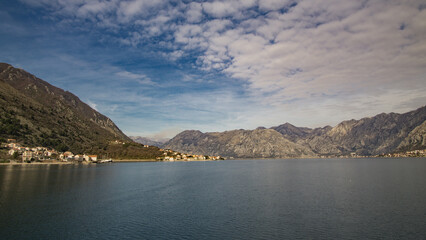 Fototapeta na wymiar Bucht von Kotor, Montenegro