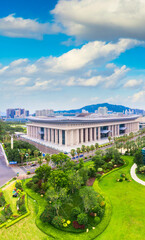 Fototapeta premium Urban scenery of Xiamen City, Fujian Province, China