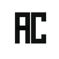 Obraz premium AC logo design