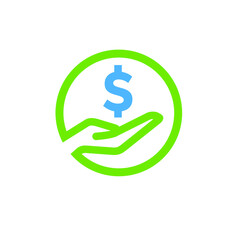 dollar sign logo