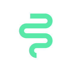 Obraz premium SP logo design