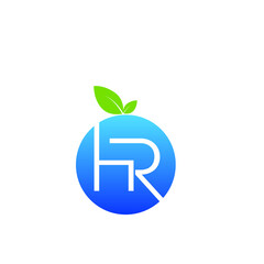 HR leaf logo