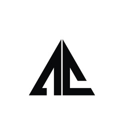 Letter AA logo 