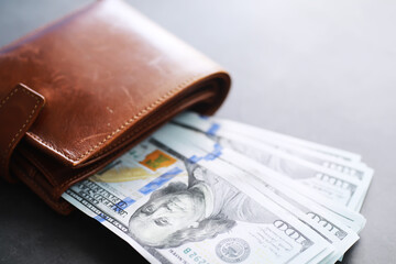 Group of money stack of 100 US dollars banknotes a lot of the background texture. Cash money in a large pile as a finance background.