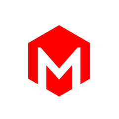 M logo